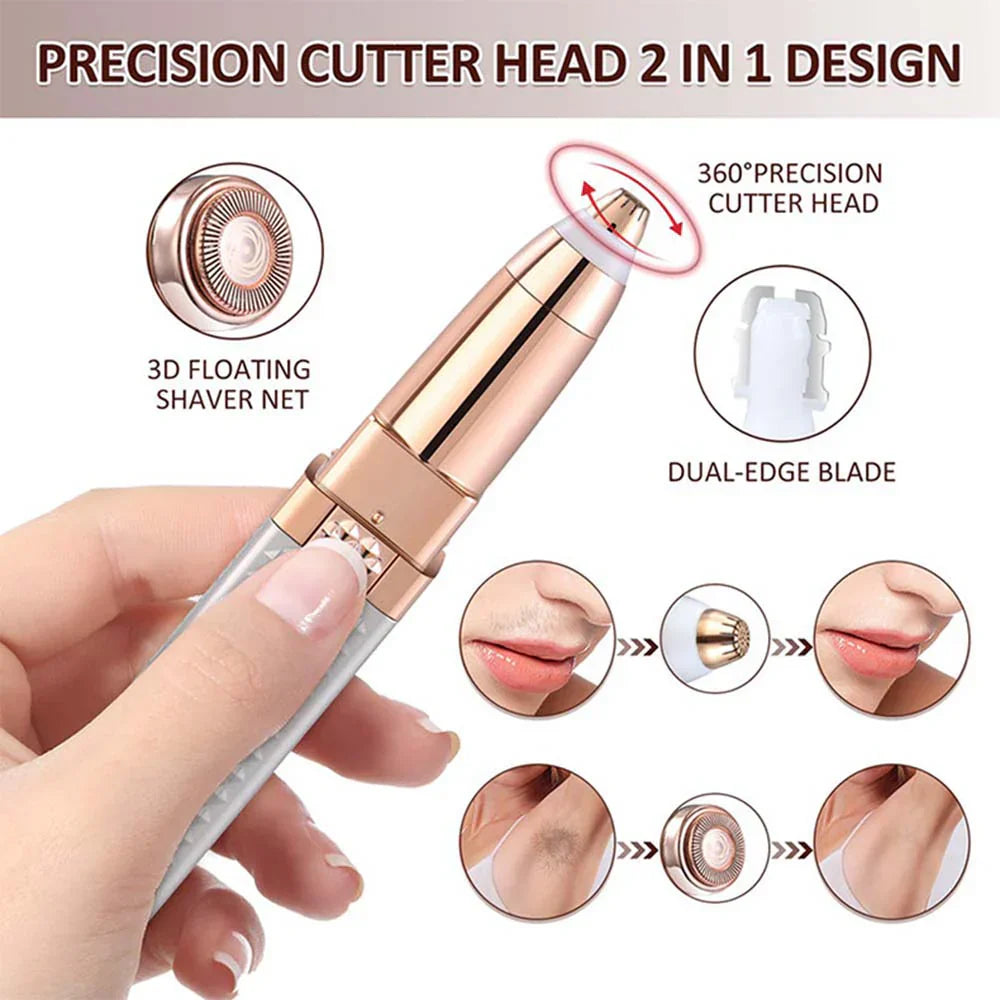 2 In 1 Facial And Eyebrow Hair Remover.