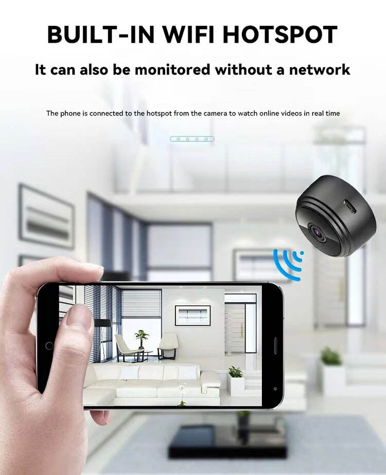 A9 WiFi Mini Camera Small IP Camera